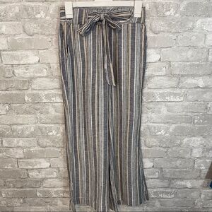 Indigo Rein Stripe Flare Pants